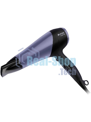 Фен Vitek VT-1327 фиолетовый/черный, 2200 Вт, ионизация