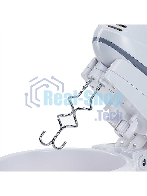 Миксер DELTA LUX DE-7901C белый с серым