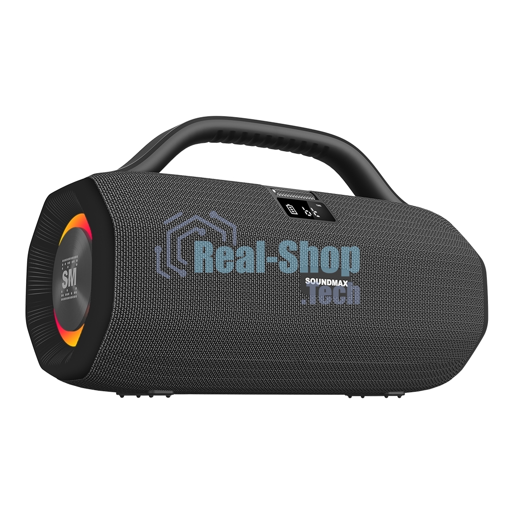 Портативная колонка SOUNDMAX SM-PS5033B серый