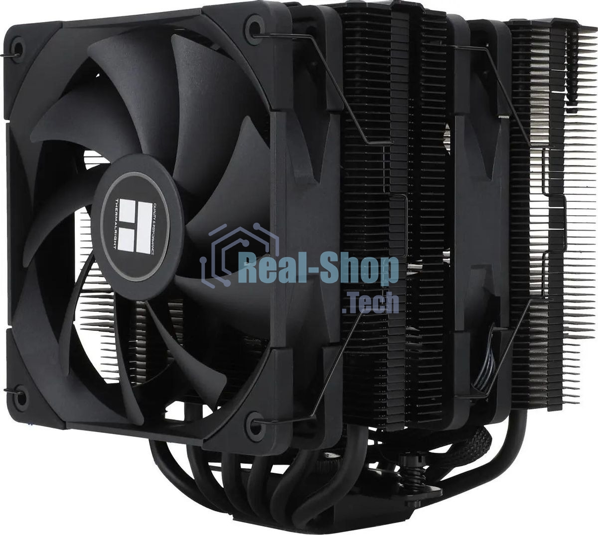 Устройство охлаждения(кулер) Thermalright Peerless Assassin 120 Soc-AM5/AM4/1151/1200/1700 черный 4-pin 25.6dB Al+Cu 750gr Ret (PA120-BLACK)