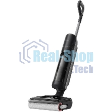 Пылесос вертикальный моющий Dreame H12 Dual Flex Reach черный, питание от аккумулятора, 400 Вт, уборка сухая/влажная, пылесборник 0,7 л