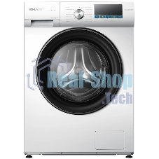 Стиральная машина Sharp ES-FEI712DLZ-W белый, загрузка фронтальная 7 кг, 1200 об/мин, класс A+++