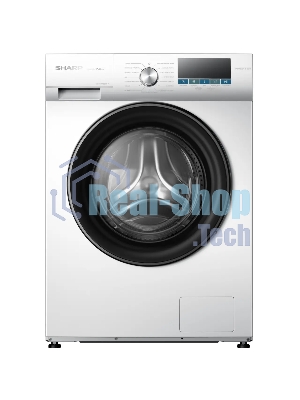 Стиральная машина Sharp ES-FEI712DLZ-W белый, загрузка фронтальная 7 кг, 1200 об/мин, класс A+++