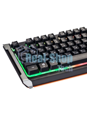 Клавиатура Oklick 710G черный/серый USB Multimedia