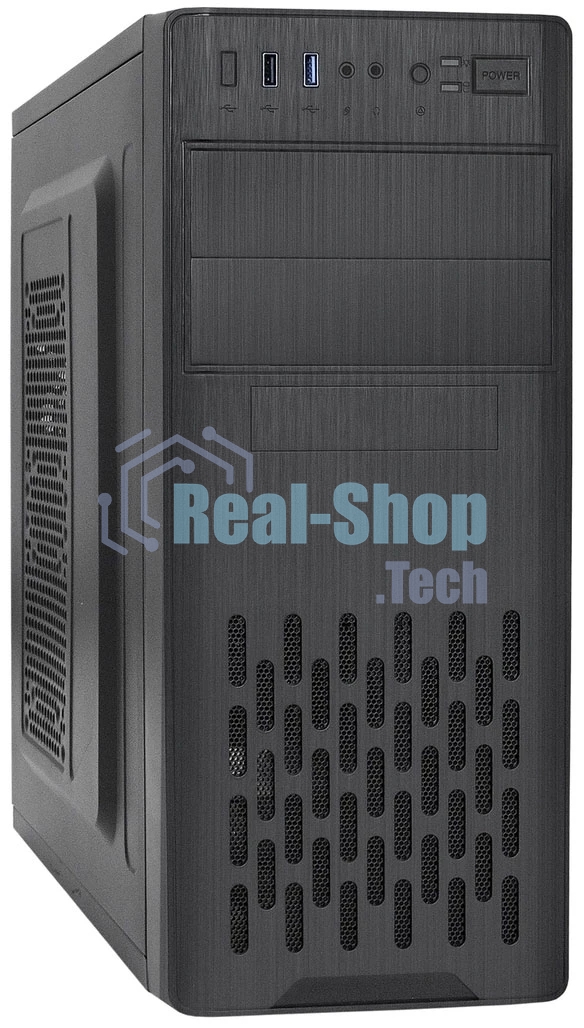 Компьютерный корпус Miditower ExeGate CP-606U-UNS350 (ATX, БП UNS350 с вент. 12см, 1хUSB/1хUSB 3.0, аудио)