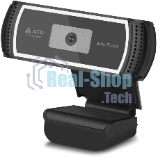 Веб-камера ACD Vision UC700 1920x1080, 30 кадр/с, USB Type-A, микрофон (шумоподавление), автоматическая фокусировка, автоосвещение, шторка приватности, универсальное крепление