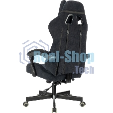 Кресло A4Tech Bloody GC-560 черный, ткань, 150 кг, подголовник, регулируемые подлокотники, механизм качания