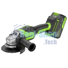 Углошлифовальная машина Greenworks GD24AG 754Вт 10500об/мин рез.шпин.:M14 d=125мм (3200207CUB)