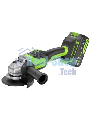 Углошлифовальная машина Greenworks GD24AG 754Вт 10500об/мин рез.шпин.:M14 d=125мм (3200207CUB)