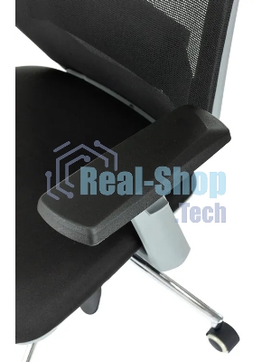 Кресло эргономичное Бюрократ MC-G612N-H черный Elastic-102 Neo Black сетка/ткань с подголов. крестов. металл хром