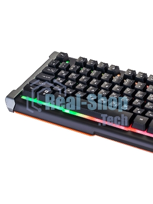 Клавиатура Oklick 710G черный/серый USB Multimedia