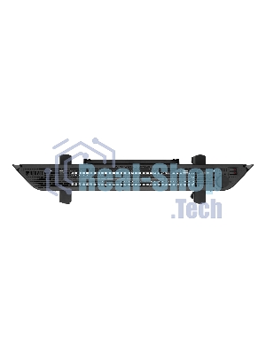 Конвектор электрический Denzel XCE-2000B черный, 2000 Вт, 25 м2, термостат