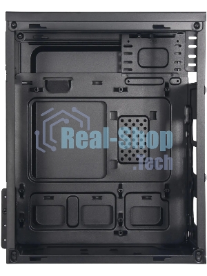 Компьютерный корпус Digma DCC-MN301 черный без БП mATX 1x80мм 2x120мм 1xUSB 2.0 1xUSB 3.0 audio