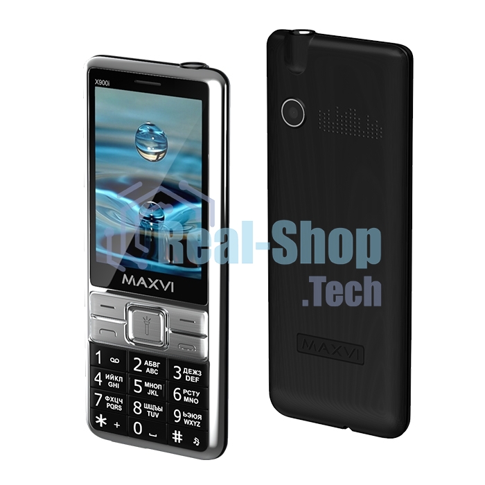 Мобильный телефон Maxvi X900i черный