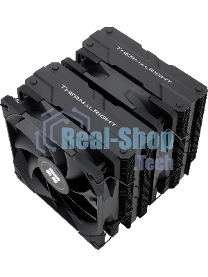 Устройство охлаждения(кулер) Thermalright Peerless Assassin 120 Soc-AM5/AM4/1151/1200/1700 черный 4-pin 25.6dB Al+Cu 750gr Ret (PA120-BLACK)