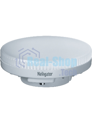 Лампа светодиодная Navigator NLL-GX53-8-230-4K 8 Вт таблетка 4000К белый GX53 640 лм 220-240В
