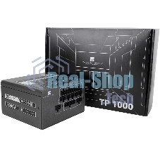 Блок питания Thermalright, 1000W 80+ Platinum (ATX, 3.0, PCIe 5.0, Full modular, 1x24(20+4)pin, 1xCPU 8(4+4)pin, 2xPCIe*2 8(6+2)pin, 1x12VHPWR PCIe 5.0 12+4pin 600мм, 6xSATA3, 4xMOLEX4pin, Active, 120x120мм, 150x140x86мм, APFC, OPP, OVP, OTP, OCP, SCP, UVP, черный)