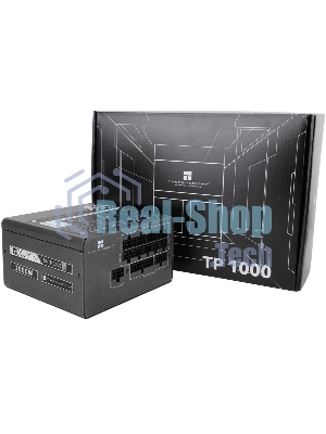 Блок питания Thermalright, 1000W 80+ Platinum (ATX, 3.0, PCIe 5.0, Full modular, 1x24(20+4)pin, 1xCPU 8(4+4)pin, 2xPCIe*2 8(6+2)pin, 1x12VHPWR PCIe 5.0 12+4pin 600мм, 6xSATA3, 4xMOLEX4pin, Active, 120x120мм, 150x140x86мм, APFC, OPP, OVP, OTP, OCP, SCP, UVP, черный)