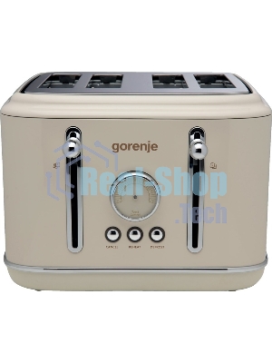 Тостер Gorenje T2300CLIN 1150Вт бежевый/серебристый