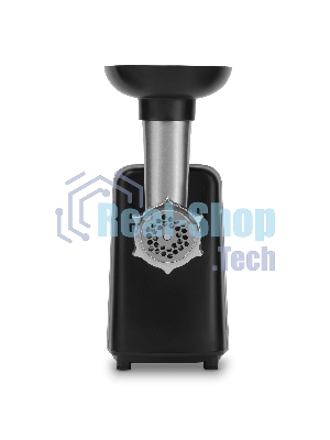 Мясорубка электрическая Vitek VT-3615 черный, 1700 Вт, 2.0 кг/мин, реверс, защита от перегрузки, насадки - 4