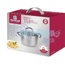 Кастрюля с/кр 20 см 3,1 л Rondell RDS-1388 Akzent