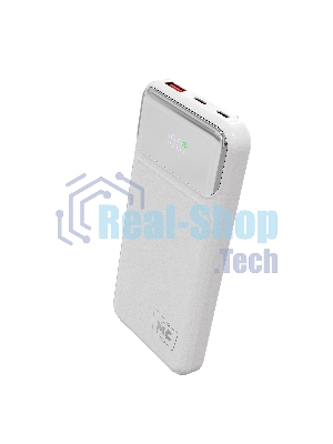 Портативный аккумулятор MORE CHOICE (4620202552747) PB29-10 10000mAh 1USB+2Type-C 3.0A 22.5W+PD20W+QC3.0, белый