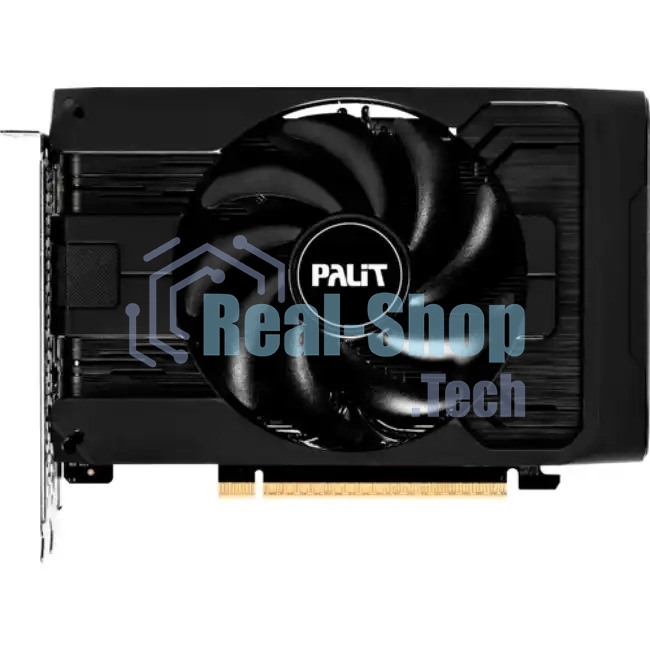 Видеокарта Palit GeForce RTX 5050 StormX, NVIDIA RTX 5050, 8 ГБ GDDR6, 128 бит, PCI-e 5.0, 1xHDMI, 3xDP, 2572 МГц