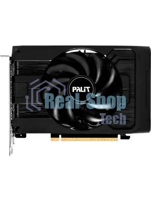 Видеокарта Palit GeForce RTX 5050 StormX, NVIDIA RTX 5050, 8 ГБ GDDR6, 128 бит, PCI-e 5.0, 1xHDMI, 3xDP, 2572 МГц