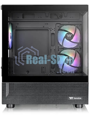 Компьютерный корпус Thermaltake View 170 TG ARGB черный без БП mATX 4x120мм 2x140мм 1x200мм 2xUSB3.0 audio bott PSU