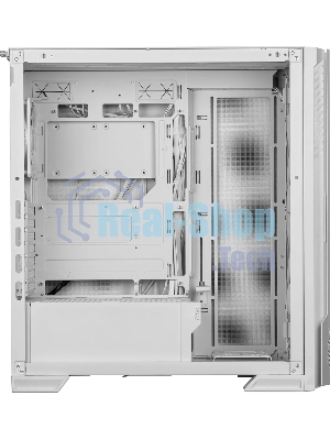 Компьютерный корпус MSI MPG VELOX 300R AIRFLOW PZ белый, Global, 2xUSB 3.2 Gen 1, 1xUSB 3.2 Gen2Type-C, 2x160мм ARGb Fan, 1