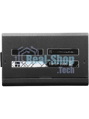 Блок питания Thermalright, 1000W 80+ Platinum (ATX, 3.0, PCIe 5.0, Full modular, 1x24(20+4)pin, 1xCPU 8(4+4)pin, 2xPCIe*2 8(6+2)pin, 1x12VHPWR PCIe 5.0 12+4pin 600мм, 6xSATA3, 4xMOLEX4pin, Active, 120x120мм, 150x140x86мм, APFC, OPP, OVP, OTP, OCP, SCP, UVP, черный)