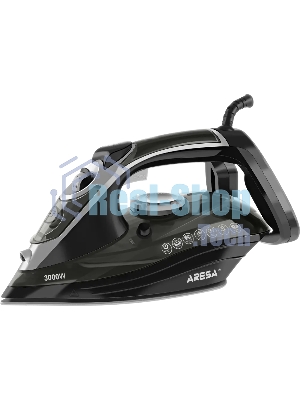 Утюг ARESA AR-3129 черный, 3150 Вт, 50 г/мин, 150 г/мин, 350 мл