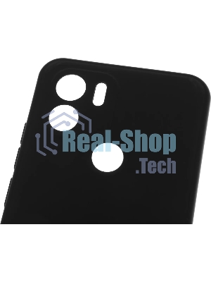 Чехол (клип-кейс) BoraSCO для Xiaomi Redmi A1+ Silicone Case черный (70938)