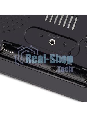 Радиобудильник Hyundai H-RCL238 черный LCD подсв:зеленая часы:цифровые FM