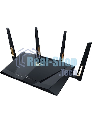 Маршрутизатор ASUS RT-BE88U, черный/желтый, 90IG08V0-MO3N0V
