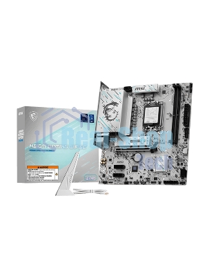 Материнская плата MSI H810M GAMING WIFI6E, LGA1851, Intel H810, 2xDDR5, 4xSATA, 1xM.2, 1xPCIe 5.0 x16, 2xPCIe 3.0 x1, 1xDP, 1xHDMI, 1x5Gb LAN, Wi-Fi 6E, Bluetooth 5.3, 1xUSB-C 20Gbps, 2xUSB-A 5Gbps, 4xUSB-A 2.0, 3x3.5 мм, 7.1, mATX