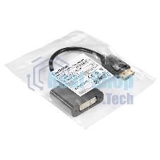 Кабель-переходник DisplayPort-DVI ExeGate EX-DPM-DVIF-0.1 (20M/19F, 0,1м)