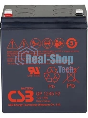 Батарея для ИБП CSB GP 1245 F2 (12V16W) 12В