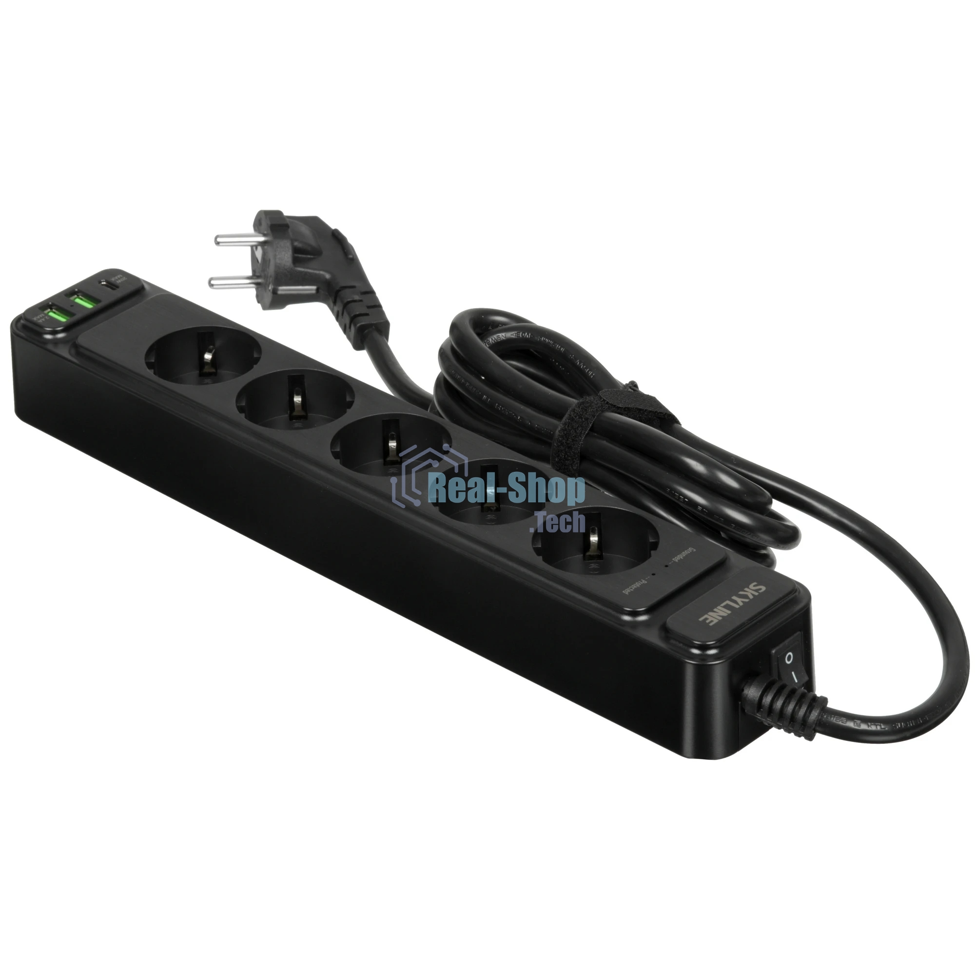 Сетевой фильтр Skyline USP-520 Black PD3.0