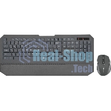 Комплект клавиатура+мышь Defender Berkeley C-925 беспроводной, USB, 1600 DPI, чёрный