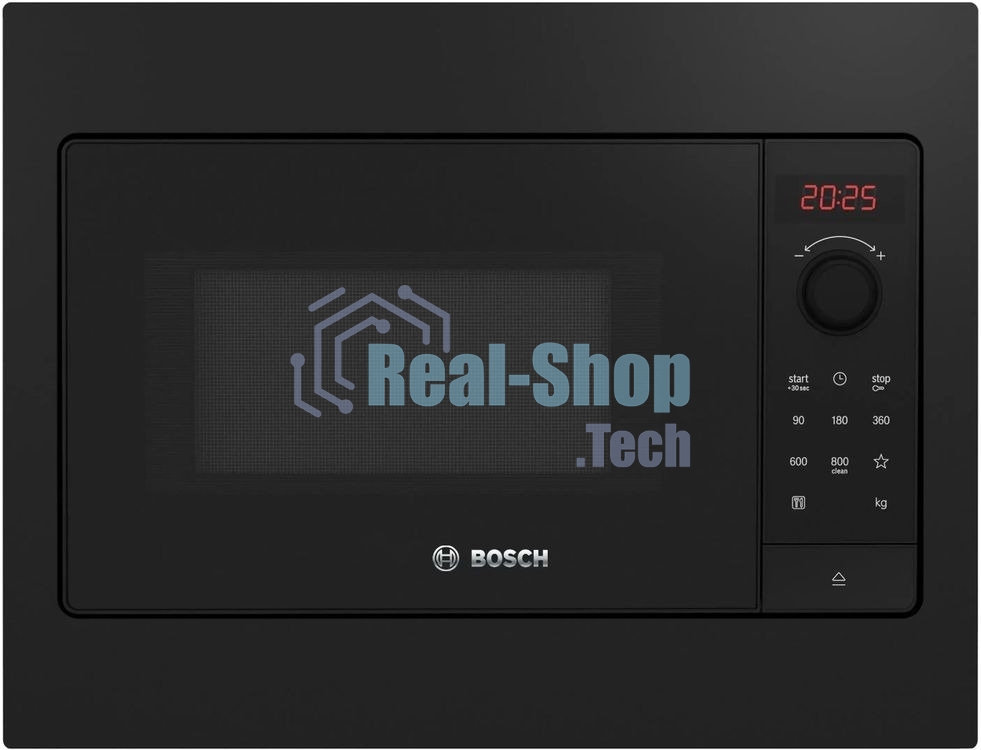 Микроволновая печь Bosch BFL523MB4 черный (встраиваемая)