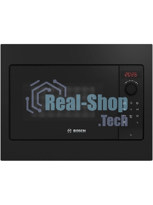 Микроволновая печь Bosch BFL523MB4 черный (встраиваемая)