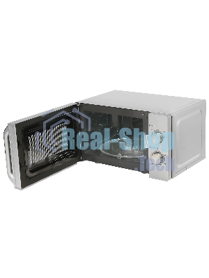 Микроволновая печь Haier HMB-MM208SA серебристый/черный, 20 л, 800 Вт, переключатели - поворотный механизм