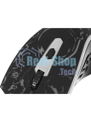 Комплект клавиатура+мышь Defender Aura MKP-117 проводной, USB, 2400 DPI, черный