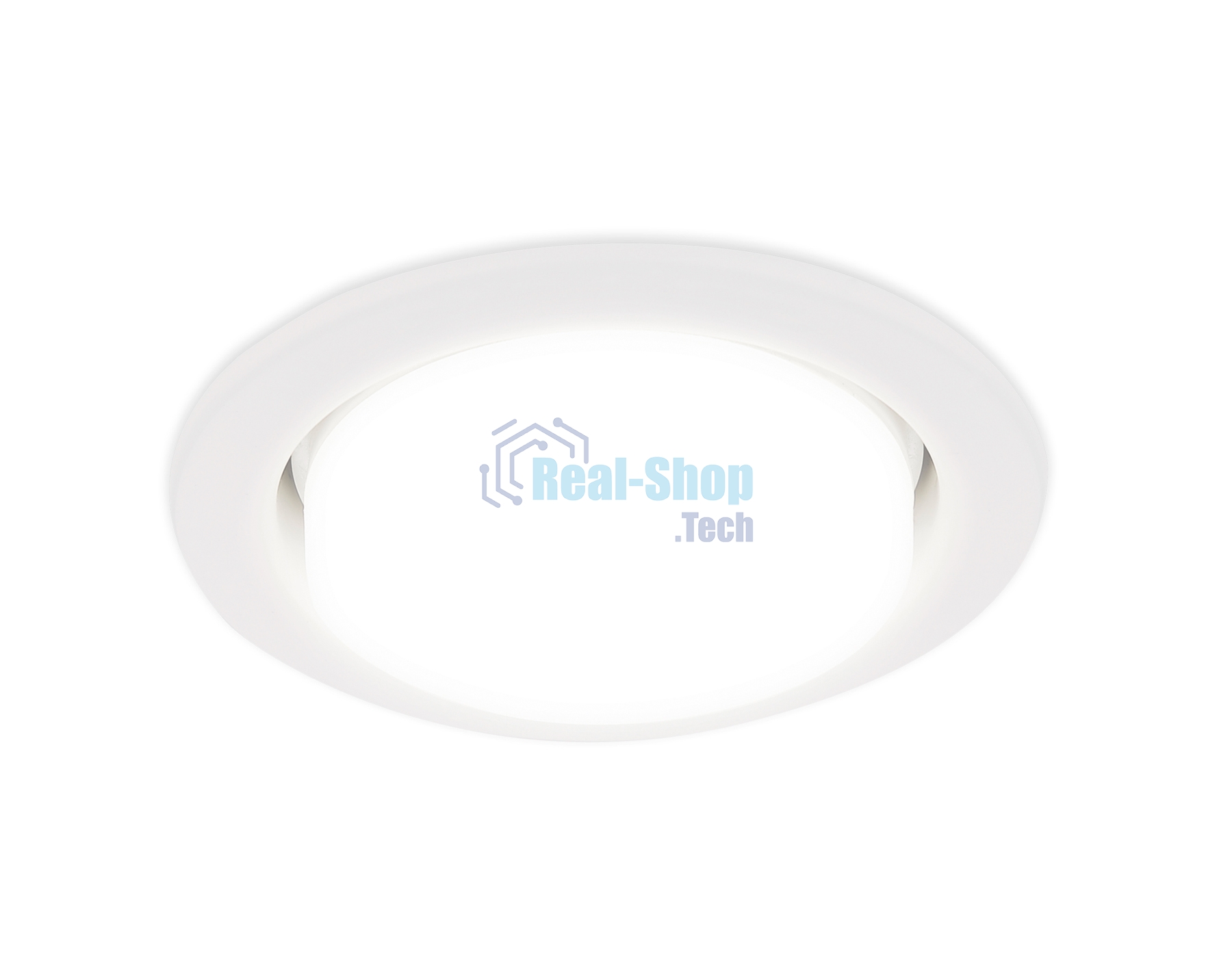 Встраиваемый точечный светильник Ambrella light G101 W белый GX53