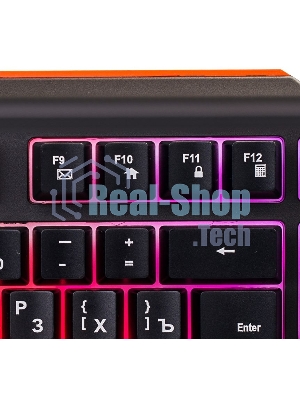 Клавиатура Oklick 710G черный/серый USB Multimedia