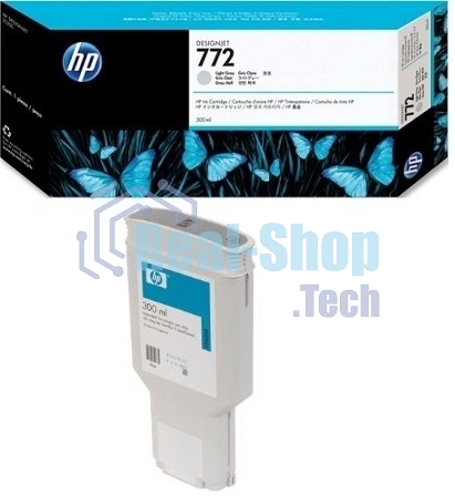 Картридж струйный HP №772 CN634A светло-серый для HP DJ Z5200 (300мл)