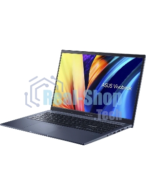 Ноутбук Asus Vivobook 15 X1502VA-BQ924 синий Core i7 13620H 16Gb SSD 512Gb Intel Iris Xe graphics 15.6