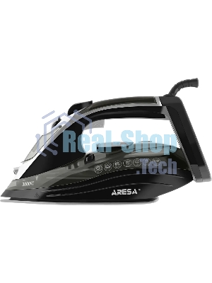 Утюг ARESA AR-3129 черный, 3150 Вт, 50 г/мин, 150 г/мин, 350 мл