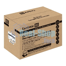 Источник бесперебойного питания ExeGate EX292637RUS SpecialPro Smart LLB-3000.LCD.AVR.2SH.4C13.RJ.USB 3000VA/1800W, LCD, AVR,2*Schuko+4*C13,RJ45/11,USB, металлический корпус, черный